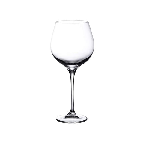 Sada 6 burgundských sklenic průhledných 58cl