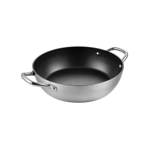 Hrnec s plochým dnem a 2 rukojeťmi 24cm