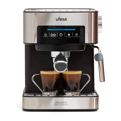 Kávovar na espresso pro kapsle a mletou kávu