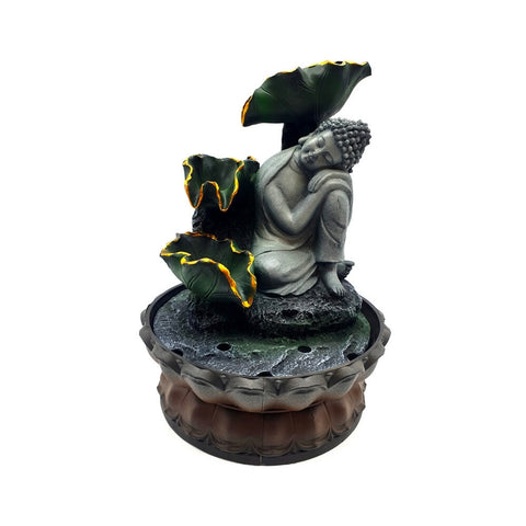 Dekorativní fontána Buddha z Thajska s čerpadlem 30x21cm