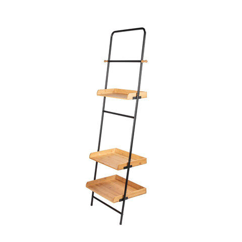 Stojací regál Loft z bambusu