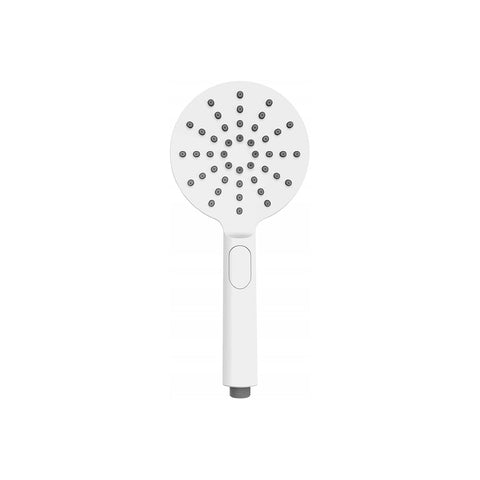 Designová bílá sprchová hlavice D. 12cm