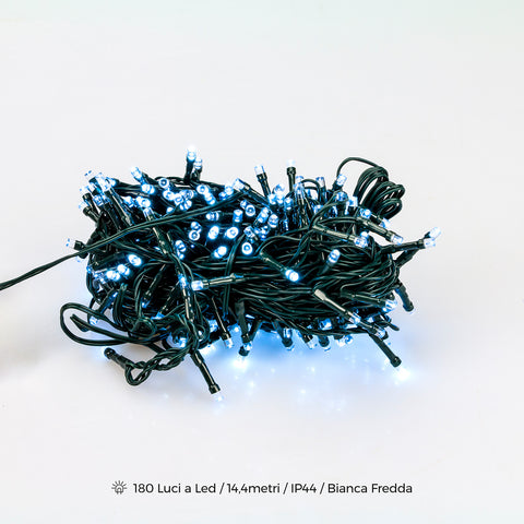 Světelný řetěz se 180 LED světly IP44