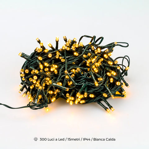 Světelný řetěz se 300 LED světly IP44
