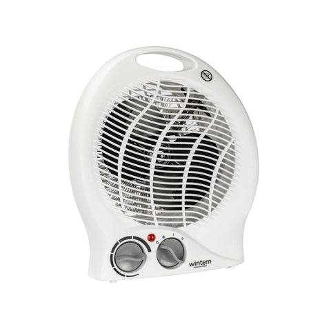 Kompaktní teplovzdušný ventilátor 2000 W s nastavitelným termostatem