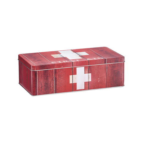 Kovový organizér na léky 26,2x13,8x8,2
