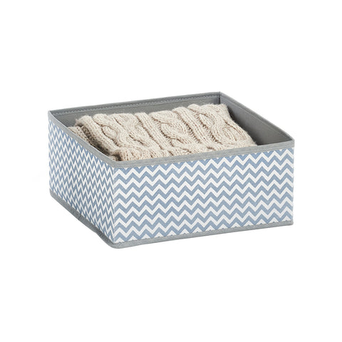 Bílo-šedý úložný box