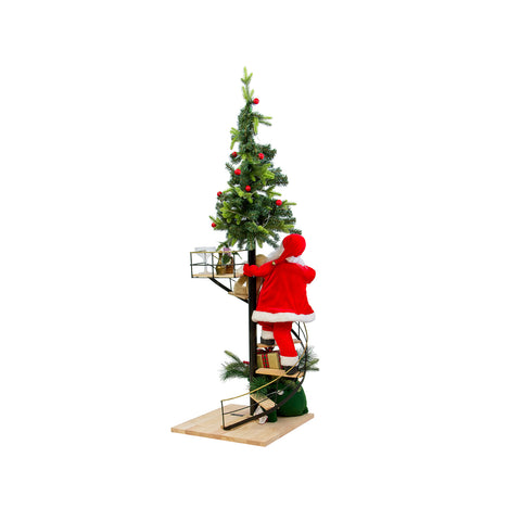 immagine-2-euronatale-decorazione-babbo-natale-su-scala-musica-140cm-ean-8019959760264