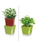 immagine-2-tescoma-vaso-per-piante-quadrato-metallo-verde-13x11cm-ean-8595028400953