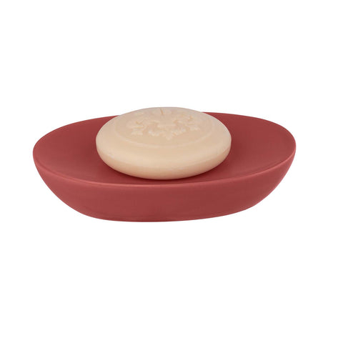 immagine-2-wenko-portasapone-da-bagno-olinda-rosso-ean-4008069129584