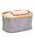 immagine-2-zeller-cesto-portaoggetti-poliesterebamboo-grigio-ean-4003368142302