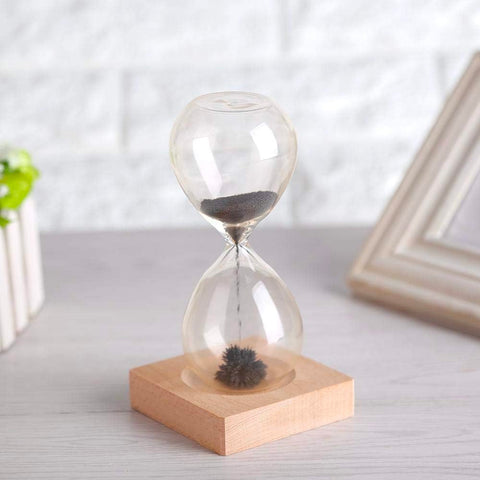 immagine-3-oem-gadget-decorativo-clessidra-con-sabbia-magnetica-16cm-ean-4029811444281