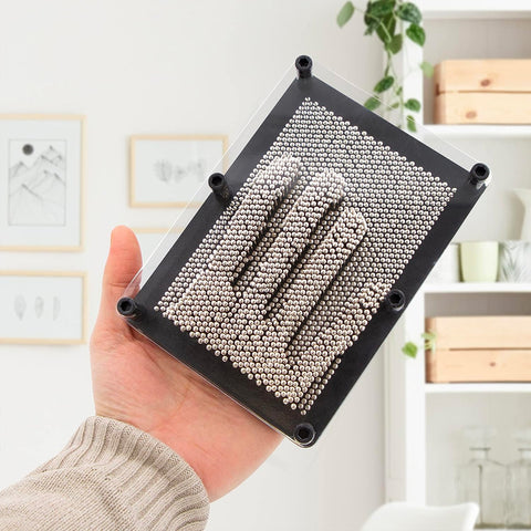 immagine-3-oem-pin-art-gioco-scultura-mobile-a-chiodi-19x14cm-grigio-ean-4029811115549