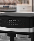 immagine-4-dcg-friggitrice-forno-ad-aria-12l-a-2-porte-con-12-programmi-e-6-accessori-ean-8052780964500