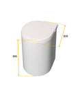 immagine-4-emuca-pattumiera-per-fissaggio-a-porta-con-coperchio-automatico-13l-bianco-ean-8432393120027