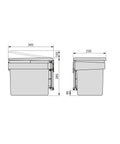 immagine-4-emuca-pattumiera-per-fissaggio-a-porta-con-coperchio-automatico-15l-ean-8432393007519