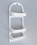 immagine-4-feridras-mensola-ovale-per-doccia-a-3-ripiani-in-plastica-bianco-27x62x12cm-ean-8033237844200