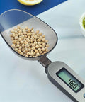 Bilancia digitale da cucina a cucchiaio Kiwi che pesa legumi con display LCD ad alta precisione per ricette e diete