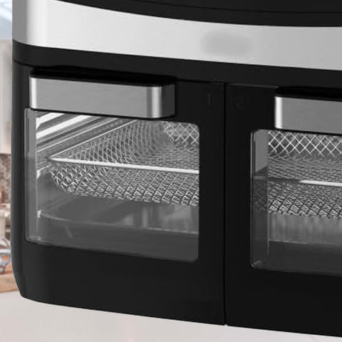 immagine-5-dcg-friggitrice-forno-ad-aria-12l-a-2-porte-con-12-programmi-e-6-accessori-ean-8052780964500