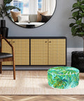 immagine-5-king-collection-pouf-ottoman-fantasia-a-foglie-sfoderabile-53cm-ean-8023755053864