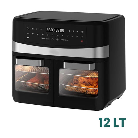 immagine-6-dcg-friggitrice-forno-ad-aria-12l-a-2-porte-con-12-programmi-e-6-accessori-ean-8052780964500