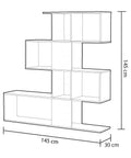 immagine-7-habitdesign-libreria-a-parete-in-legno-145x29x145cm-ean-8423490265438