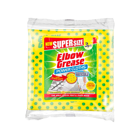 Univerzální utěrky Power Cloths se superabsorpčními čisticími body Scrub Dots a šetrné k životnímu prostředí